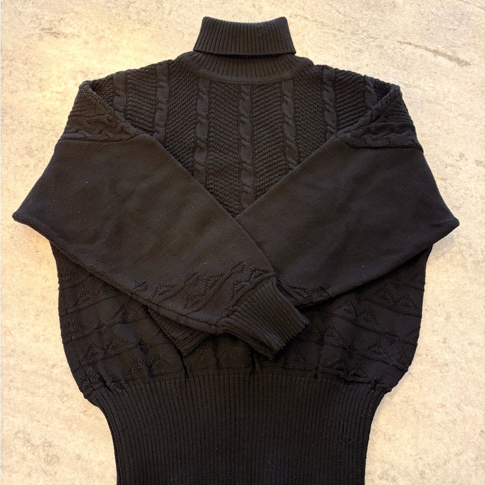 Bogner Knit Turtleneck Sweater, M